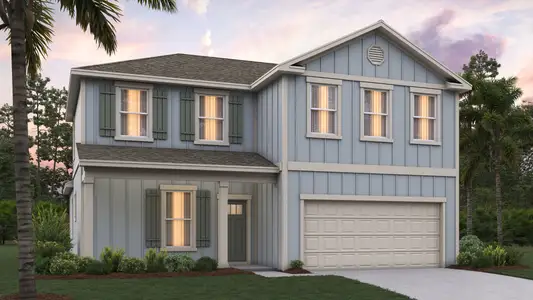 New construction Single-Family house 14247 Tack Room Rd, Jacksonville, FL 32234 plan Belfort - image