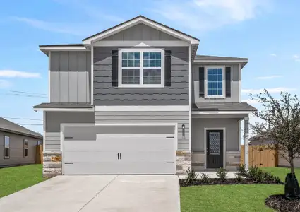 New construction Single-Family house 11523 Golden Eagle, San Antonio, TX 78223 plan Torres - image