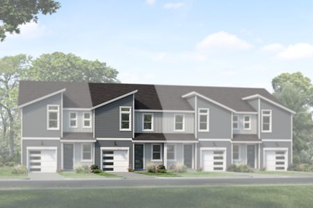 New construction Townhouse house 1403 Darrowby Wy, Spartanburg, SC 29301 plan Glover - image
