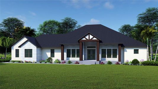 New construction Single-Family house 1092 Tallacoe Trl, New Smyrna Beach, FL 32168 - image