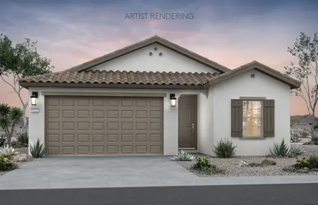 New construction Single-Family house 27720 W Abraham Ln, Buckeye, AZ 85396 plan Hummingbird - image