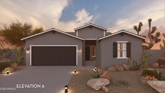 New construction Single-Family house 17595 N Bolerno Dr, Maricopa, AZ 85138 plan Creede - image