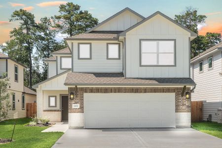 New construction Single-Family house 6650 Old Cypress Landing Ln, Humble, TX 77338 Plan 141- photo 0