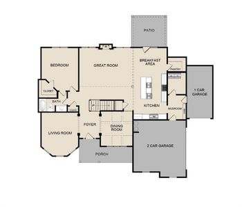 New construction Single-Family house 4260 Shirebrook Trl, Hoschton, GA 30548 - image