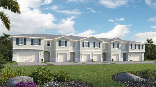 New construction Townhouse house 4256 Lagoon Shore Drive, Lake Worth, FL 33467 - photo 0