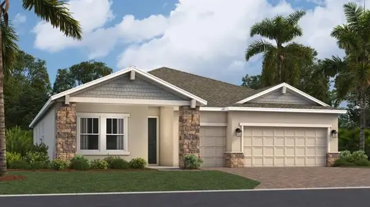 New construction Single-Family house 2155 Rider Rain Ln, Apopka, FL 32703 plan Largo II - image