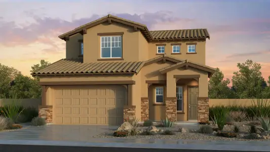 New construction Single-Family house 25181 N 75Th Ln, Peoria, AZ 85383 plan Holly - image