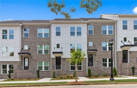 New construction Townhouse house 2579 Astaire Ct, Atlanta, GA 30318 plan Teravista - image