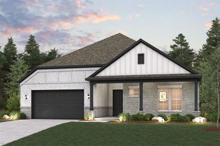 New construction Single-Family house 12130 Old Fashion Cir, Mont Belvieu, TX 77535 plan Cascade - image