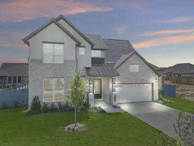 New construction Single-Family house 12142 Jacob Ln, Mont Belvieu, TX 77523 plan Rivercrest - image