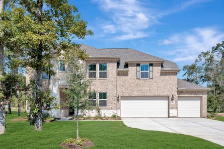 New construction Single-Family house 13729 Pamela Belle Path, Conroe, TX 77306 plan Mykonos - image
