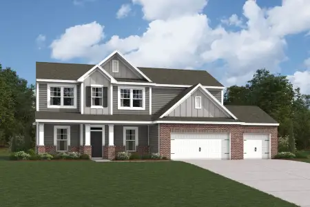 New construction Single-Family house 245 Amber Glen Dr, Locust, NC 28097 plan Bristol - image