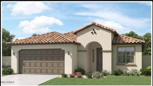 New construction Single-Family house 3138 N 199Th Drive, Buckeye, AZ 85396 Barbosa- photo 0