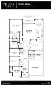 Floor Plan for 2737M