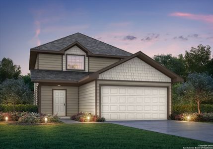 New construction Single-Family house 2063 Olivia Dr, New Braunfels, TX 78130 The Evergreen- photo 9 9