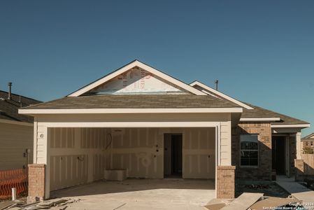 New construction Single-Family house 5935 Willow Point Boulevard, San Antonio, TX 78219 Primrose- photo 0