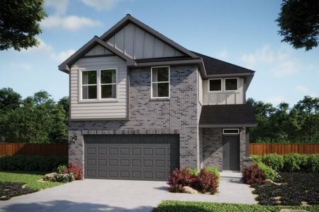 New construction Single-Family house 156 White Horses Dr, Kyle, TX 78640 plan Carson - image