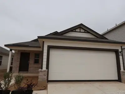 New construction Single-Family house 6710 Red Buffalo Trl, San Antonio, TX 78253 plan Azalea - 30' Smart Series - image