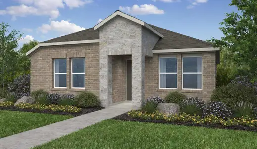 New construction Single-Family house 14120 Gilwell Dr, Del Valle, TX 78617 plan Capercaillie - image