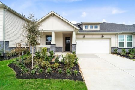 New construction Townhouse house 9123 Petroglyph Point Ct, Porter, TX 77365 - image