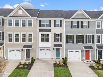 New construction Townhouse house 607 Silverado Sunset Lp, Wendell, NC 27591 Aria- photo 0