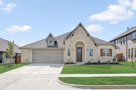 New construction Single-Family house 220 Rosewood Dr, Glenn Heights, TX 75154 Hawthorne II- photo 0