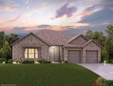 New construction Single-Family house 1628 Glacier Drive, Forney, TX 75126 Travis Homeplan- photo 0