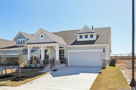 New construction Single-Family house 12136 Vine Blossom, Schertz, TX 78154 The Salado- photo 0