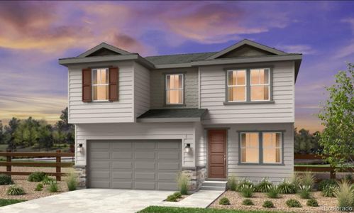 New construction Single-Family house 16945 W 92Nd Lp, Arvada, CO 80007 plan Granby - image