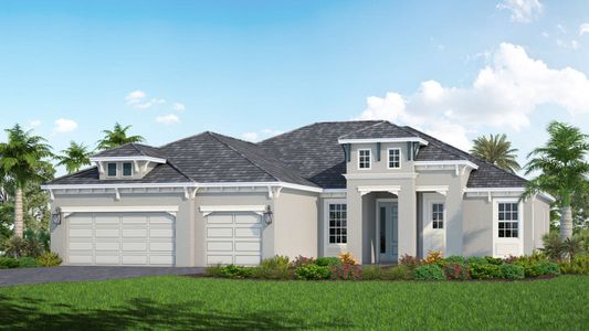 New construction Single-Family house 10012 Canaveral Cir, Sarasota, FL 34241 plan Sanibel - image