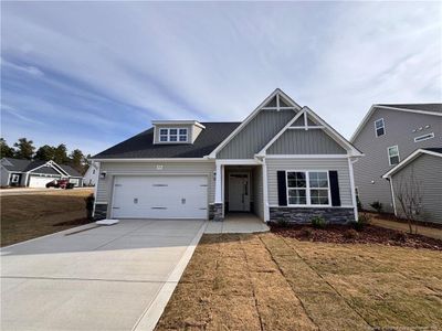 New construction Single-Family house 524 Grassy Gap Trl, Aberdeen, NC 28315 plan Trigato - image