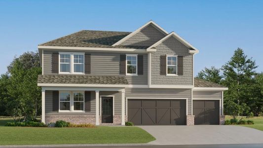 New construction Single-Family house 316 Wheeler Creek Ln, Jackson, GA 30233 plan Portland - image