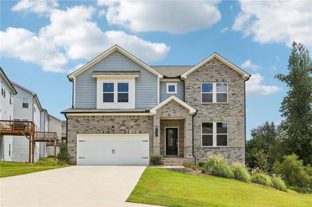New construction Single-Family house 3963 Alderstone Dr, Flowery Branch, GA 30542 plan Prescott - image