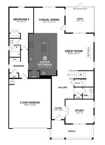 New construction Single-Family house 500 Soapstone Dr, Durham, NC 27705 plan Dillon - image