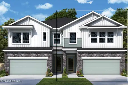New construction Townhouse house 10253 Mineral Rd, Jacksonville, FL 32256 - image