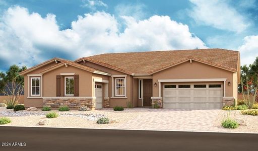 New construction Single-Family house 20235 W Hollyhock Street, Buckeye, AZ 85396 Julia- photo 0