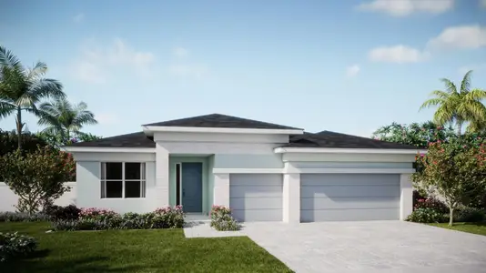 New construction Single-Family house 19087 Wood Stork Wy, The Acreage, FL 33470 - image