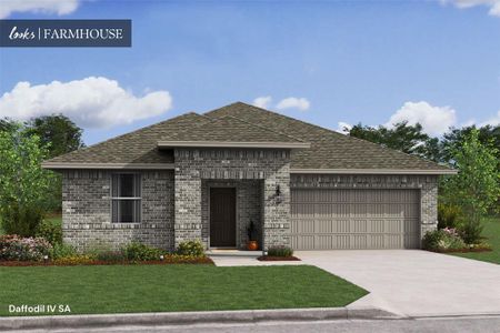 New construction Single-Family house 8343 Bay Oaks Dr, Baytown, TX 77523 Daffodil IV- photo 1 1