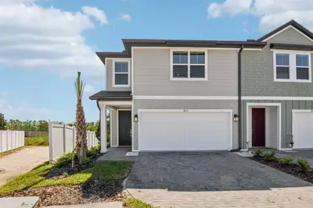 New construction Townhouse house 7612 Deer Valley Cir, Tampa, FL 33635 plan Beach - image