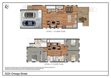 This functional floor plan features a 2-car garage and boasts two stories of contemporary living. With 3 spacious bedrooms, 2.5 modern bathrooms, and an open-concept design, it perfectly blends style and convenience. The extended back patio adds a generous outdoor space, ideal for relaxation and entertainment.