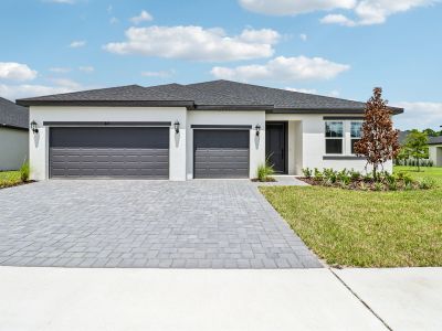 New construction Single-Family house 405 Brookhaven Tr, Ormond Beach, FL 32174 plan Coral - image