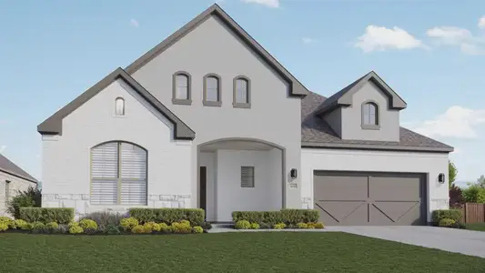 New construction Single-Family house 1736 Secnic Heights Ln, Georgetown, TX 78628 plan Yale - image