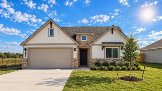 New construction Single-Family house 390 Combine Rd, Snook, TX 77878 plan Texas Cali - image