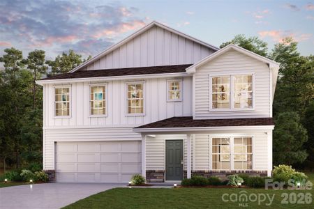 New construction Single-Family house 114 Corn Ct, Linwood, NC 27299 plan Granby - image