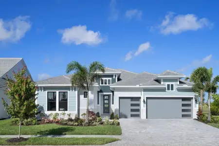 New construction Single-Family house 18166 Foxtail Lp, Venice, FL 34293 plan The Crab Creek - image