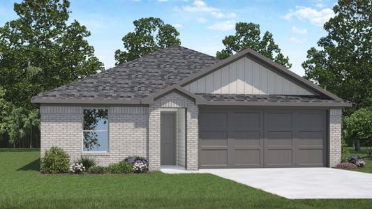 New construction Single-Family house 14104 Golden Rays Dr, Splendora, TX 77372 plan Express Lite T35B - image