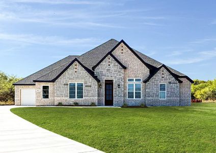 New construction Single-Family house 6005 Rolling Creek Court, Aledo, TX 76008 Carson- photo 0