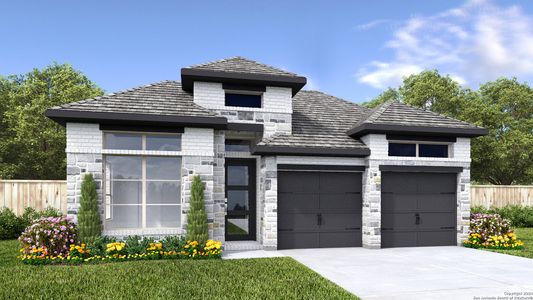 New construction Single-Family house 9947 Monstenco Trail, San Antonio, TX 78254 2169W- photo 0