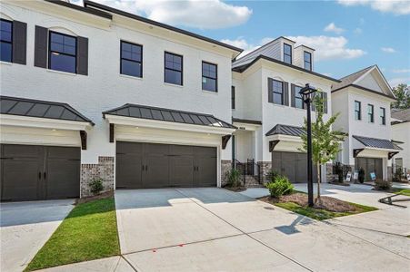 New construction Townhouse house 4304 Burton Bend Wy, Unit 151, Buford, GA 30518 plan The Stockton - image