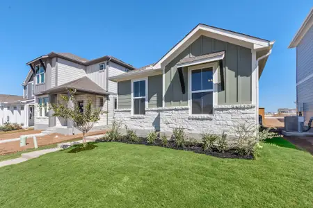 New construction Single-Family house 131 Trifle Trl, New Braunfels, TX 78130 plan Bluebonnet - image